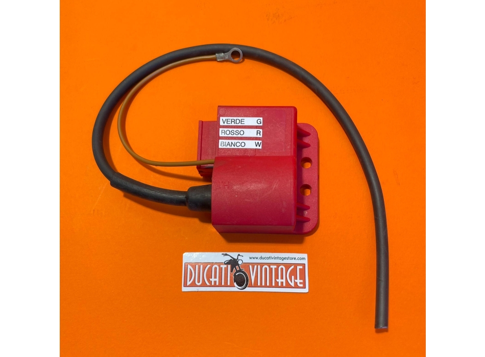 Trasduttore, centralina, per accensione elettronica per Ducati carter larghi