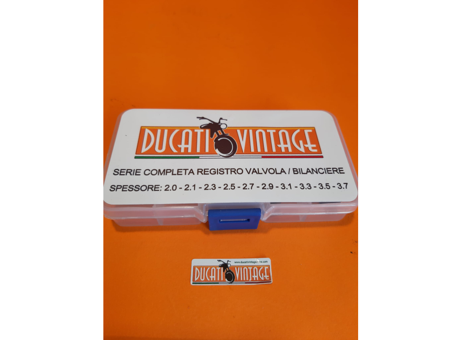 Valvole aspirazione/scarico per tutti i monocilindrici Ducati carter larghi 250cc