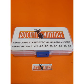 Valvole aspirazione/scarico per tutti i monocilindrici Ducati carter larghi 250cc