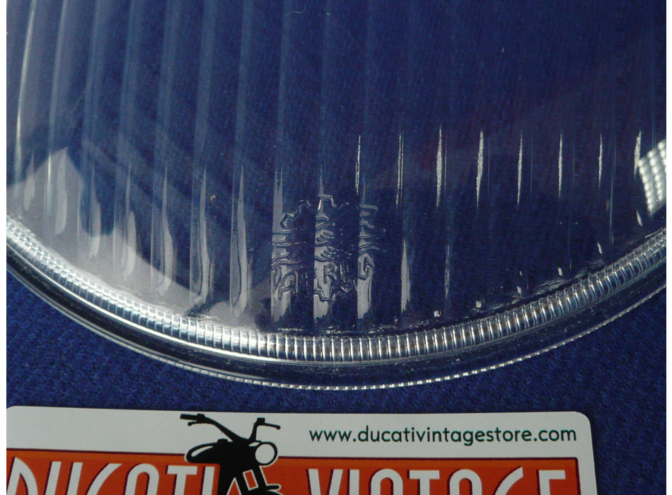 Vetro fanale Ø 150 marca APRILIA Ducati Desmo Yellow ecc. Ducati carter stretti 